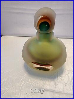 Vintage Murano STYLE art glass perfume bottle