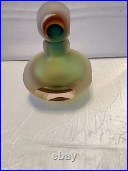 Vintage Murano STYLE art glass perfume bottle