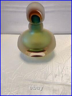 Vintage Murano STYLE art glass perfume bottle