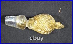 Vintage Murano Studio Rainbow Glass Perfume bottle Italy Sticker Stopper Vintage Murano Studio Rainbow Glass Perfume bottle Italy Sticker Stopper
