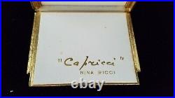 Vintage NINA RICCI CAPRICCI Parfum / Perfume Sealed Lalique Bottle 2 3/8h