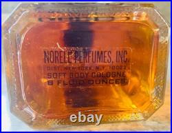 Vintage NORELL Cologne With Box Splash Perfume With Gold Cap 8 fl oz