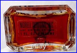 Vintage NORELL Pure Perfume 1 oz. Crystal Bottle with Box FULL Rare