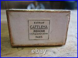 Vintage NOS 1940's Cattleya de Renoir Glass Bottle Sealed with Original Wax 1oz
