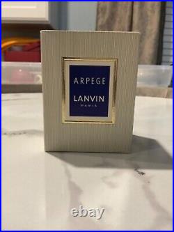 Vintage NOS Unopened Lanvin Paris Arpege Perfume Scent Bottle Made in France