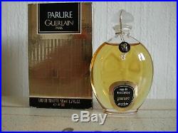 Vintage New Very Rare Guerlain Parure 50ml Eau De Toilette Edt Bottle Mib Parfum