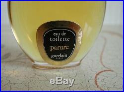 Vintage New Very Rare Guerlain Parure 50ml Eau De Toilette Edt Bottle Mib Parfum