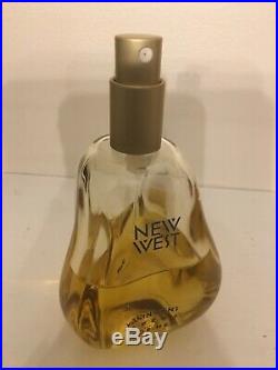 Vintage New West Perfume Skinscent For Her 3.4 Oz Large Bottle