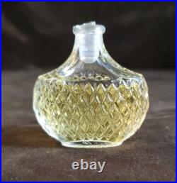 Vintage Nina Ricci Capricci Parfum, 1/2 fl oz, Lalique Crystal Bottle READ