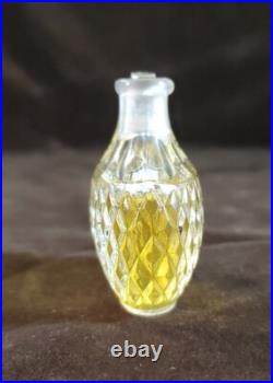 Vintage Nina Ricci Capricci Parfum, 1/2 fl oz, Lalique Crystal Bottle READ
