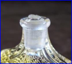 Vintage Nina Ricci Capricci Parfum, 1/2 fl oz, Lalique Crystal Bottle READ
