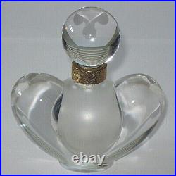 Vintage Nina Ricci Farouch Lalique Heart Shaped Perfume Bottle 2 OZ 5