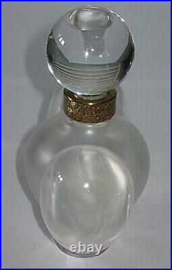 Vintage Nina Ricci Farouch Lalique Heart Shaped Perfume Bottle 2 OZ 5