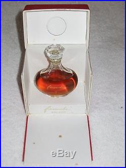 Vintage Nina Ricci Farouche Lalique Perfume Bottle/Box 1 OZ Sealed 3/4 Full