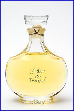 Vintage Nina Ricci L' Air Du Temps Lalique Perfume Bottle 1960's