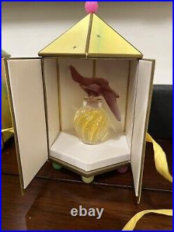 Vintage Nina Ricci L'Air Du Temps Parfum Perfume Bottles Lalique w Box