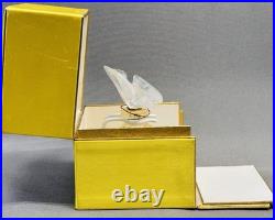 Vintage Nina Ricci L'Air Du Temps Single Dove Perfume Bottle Sealed 1973