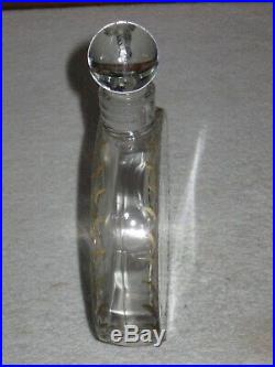 Vintage Nina Ricci L'Air du Temps Lalique Perfume Bottle 8 1/2 Ht 1940's #2