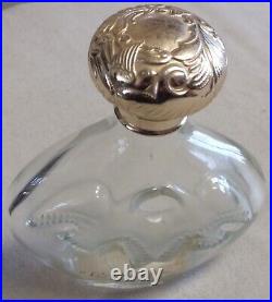 Vintage Nina Ricci L'Air du Temps Parfum 6.5 oz/200ml- Lalique Crystal Bottle