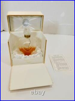 Vintage Nina Ricci Paris Coeur Joie In Original Box Lalique Bottle