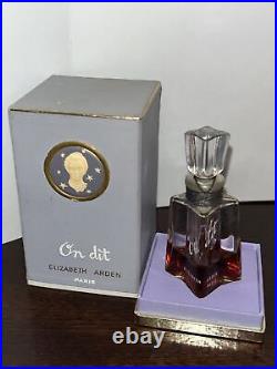 Vintage On dit by Elizabeth Arden Perfume