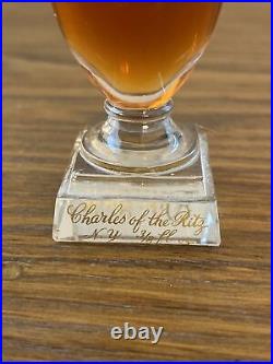 Vintage Opened Bottle Charles Of The Ritz Directoire Splash 3/8 Oz READ