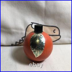 Vintage Orange Blossom Perfume Genuine Fruit Shaped Bottle Souvenir Florida HTF