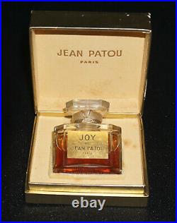 Vintage Original Jean Patou Joy Parfum. 5OZ Perfume Sealed Corded Bottle