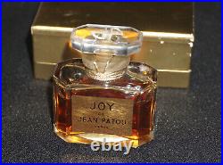 Vintage Original Jean Patou Joy Parfum. 5OZ Perfume Sealed Corded Bottle