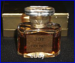 Vintage Original Jean Patou Joy Parfum. 5OZ Perfume Sealed Corded Bottle