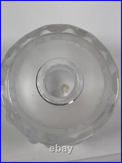 Vintage Original Lalique Crystal'Robinson' Sparrow Perfume Bottle / France Rare