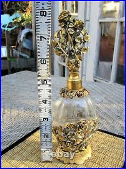 Vintage Ormolu K825 Matson Perfume Bottle Hollywood Regency