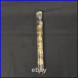 Vintage Ornate Glass Perfume Vial/Flask