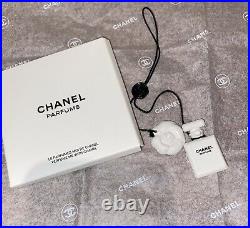 Vintage PERFUME ME WITH CHANEL CERAMIC Camellia & Bottle DIFFUSER Charm Rare VIP