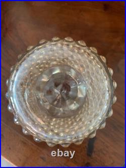 Vintage Pair Duncan Miller Hobnail Amber Glass Perfume Bottles 1930's Vintage Pair Duncan Miller Hobnail Amber Glass Perfume Bottles 1930's
