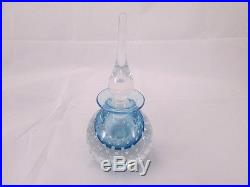 Vintage Pairpoint Heritage Controlled Bubble Glass Perfume Bottle with Stopper