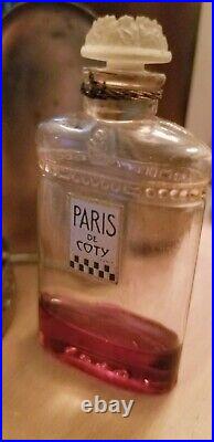 Vintage Paris COTY Perfume in Original Metal Case original fragrance in bottle