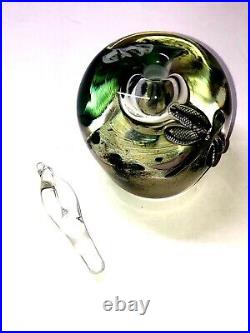 Vintage Peet Robinson Art Glass Perfume Bottle