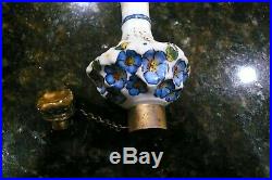 Vintage Peint Main Limoges Porcelain Perfume/Scent Bottle