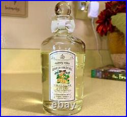 Vintage Penhaligon's Eau De Cologne Toilet Water 200ml Collector's Splash Bottle