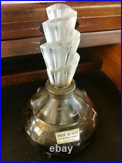 Vintage Perfme Bottle Bride Au-vent Legrain Paris Lalique Like
