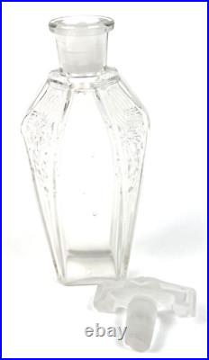 Vintage Perfume Bottle Art Deco Nouveau D1920s Mavis Vivaudou Dragonfly Toilette