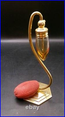 Vintage Perfume Bottle Atomizer Deco 1920's DeVilbiss Style Unmarked