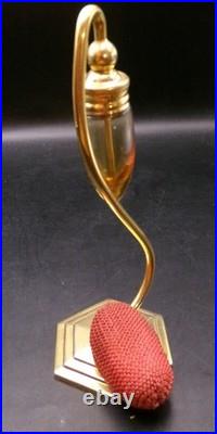 Vintage Perfume Bottle Atomizer Deco 1920's DeVilbiss Style Unmarked