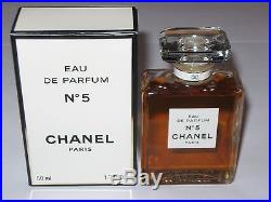 Vintage Perfume Bottle & Box Chanel No 5 EDP, 50 ML 1.7 OZ Full #3