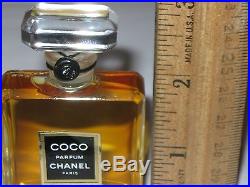 Vintage Perfume Bottle Chanel Coco Bottle/Box 14 ML 0.47 OZ Sealed/Full
