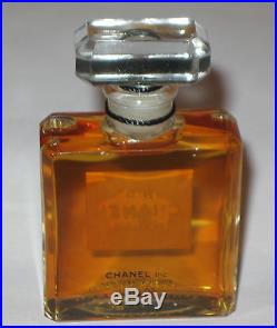 Vintage Perfume Bottle Chanel No 5 Bottle/Boxes Sealed 1/2 OZ Full