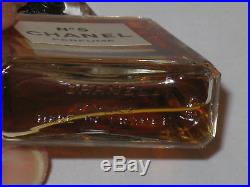 Vintage Perfume Bottle Chanel No 5 Bottle Sealed 1/2 OZ 15 ML 3/4 Full