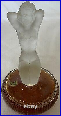 Vintage Perfume Bottle, Circa 1930 J'Ose by de Mareze Isadora Figurine Figure