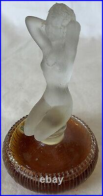 Vintage Perfume Bottle, Circa 1930 J'Ose by de Mareze Isadora Figurine Figure